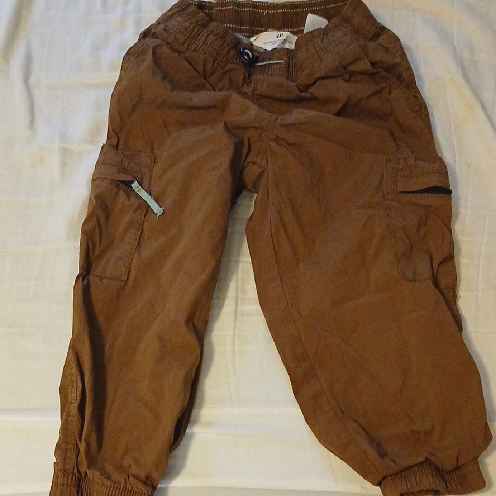 H&M Kids Brown Cargo Pants